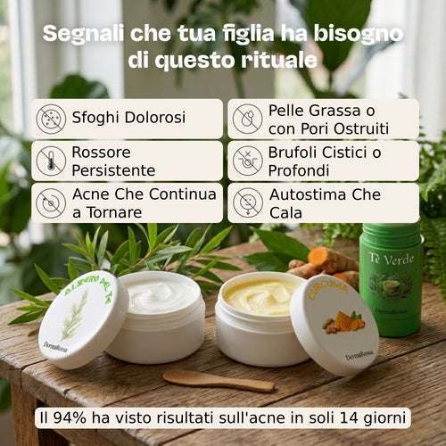 Uccidi L'Acne e Il Rossore - Rituale DermaRossa