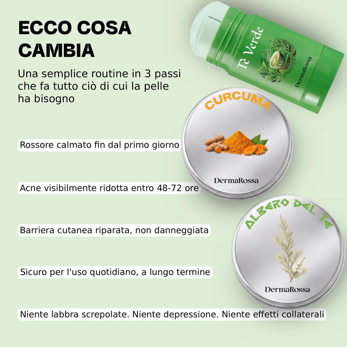 Stermina Acne e Rossore